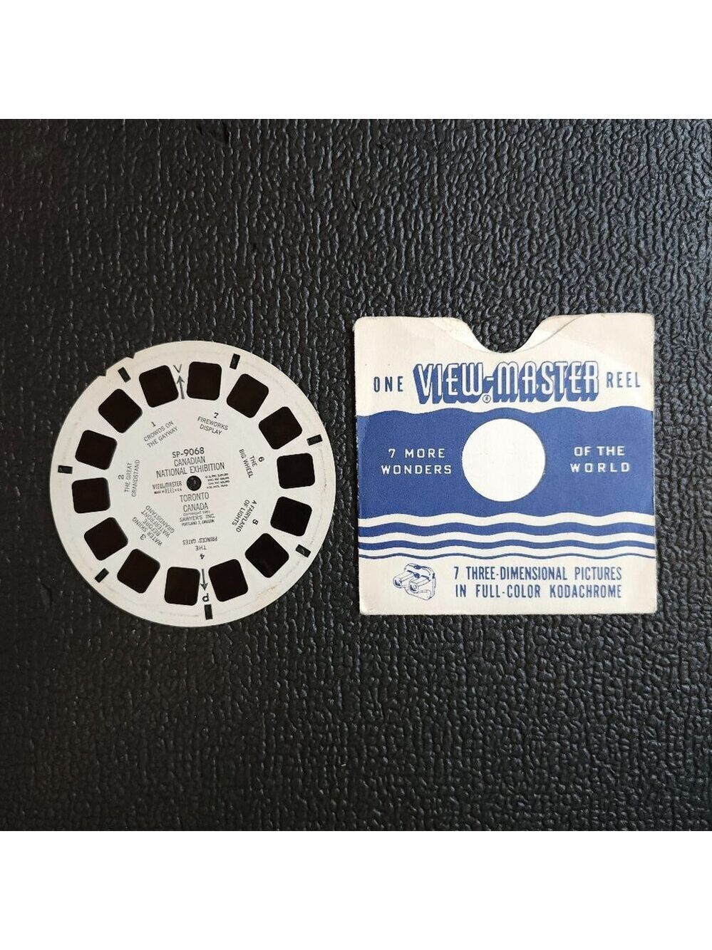VINTAGE Canadian National Exhibition VIEW MASTER Reel Toronto Canada Sawyer's